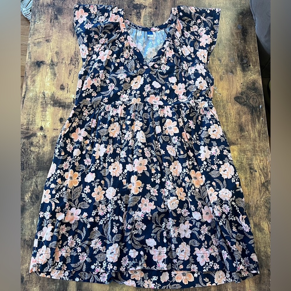 2/$12 🌸 Ladies Floral Dress - Size Large